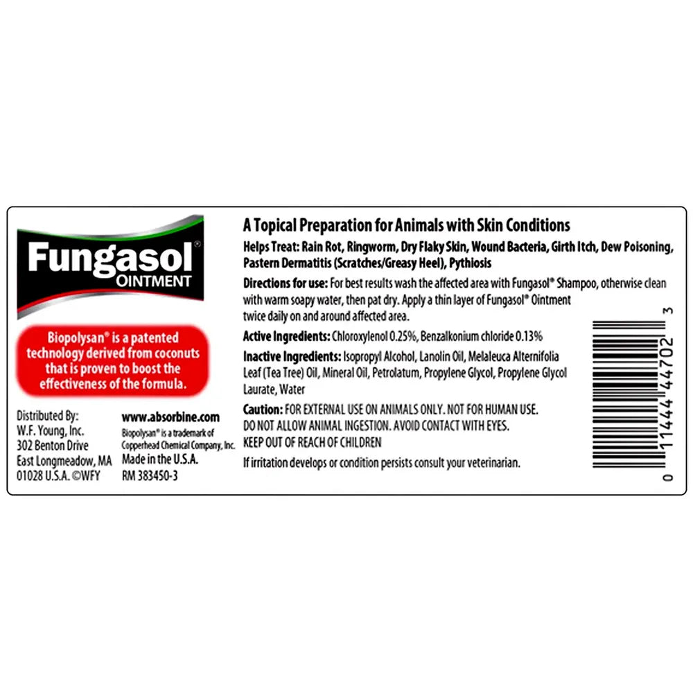 Fungasol Ointment for Skin Conditions