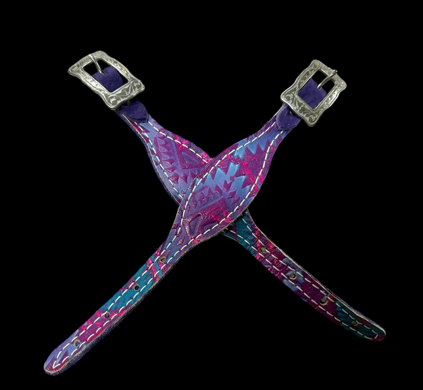 Rio Aztec on medium leather