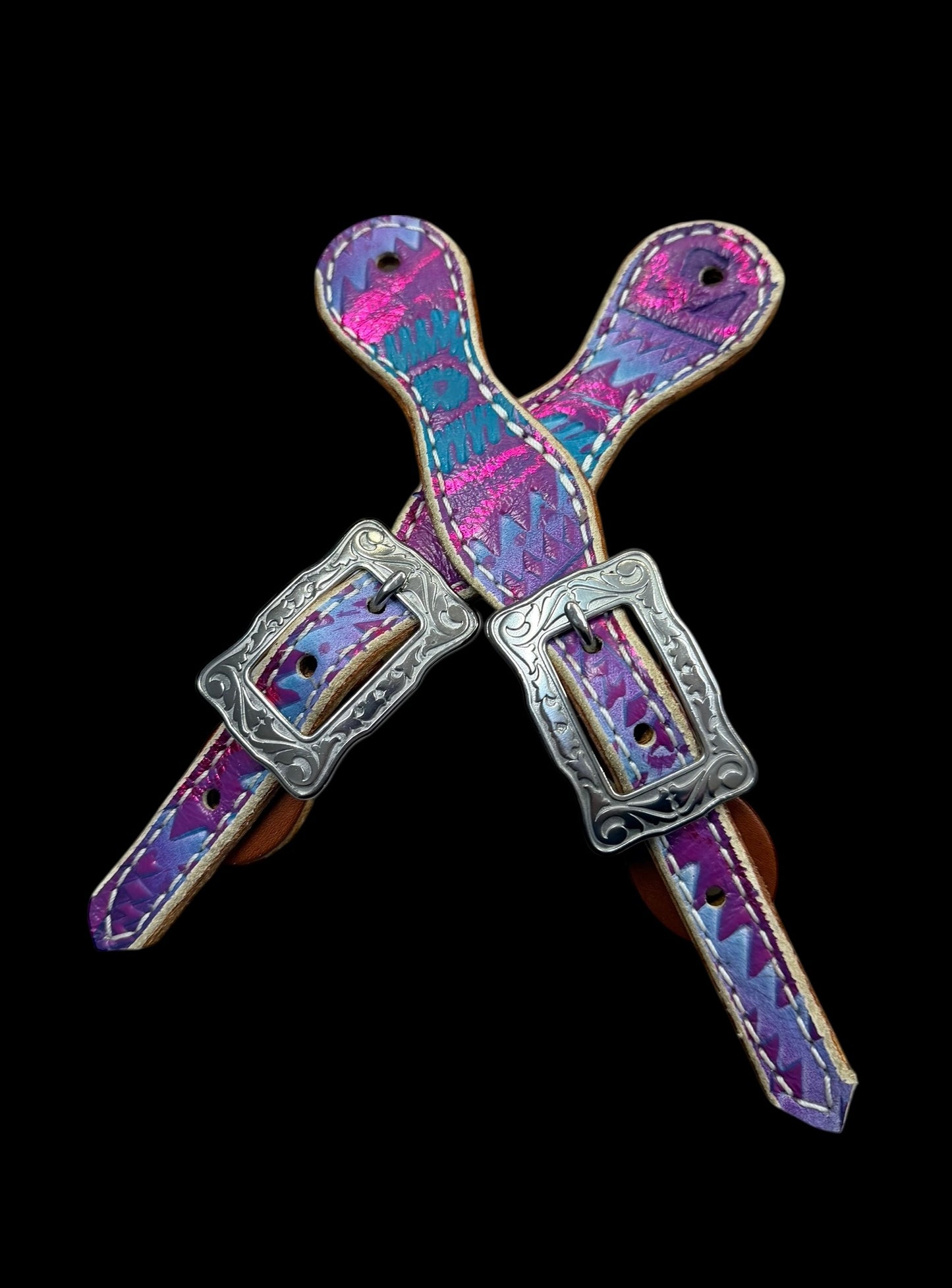 Rio Aztec on medium leather