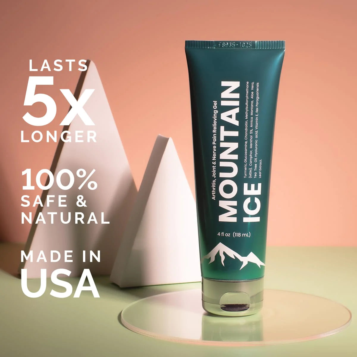 Mountain Ice Pain Relief Gel 4oz