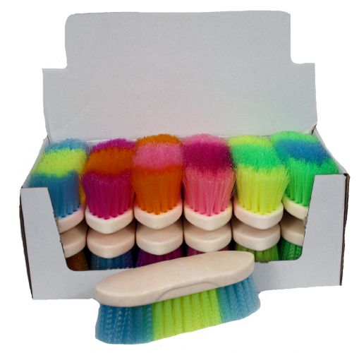 Rainbow stiff brush