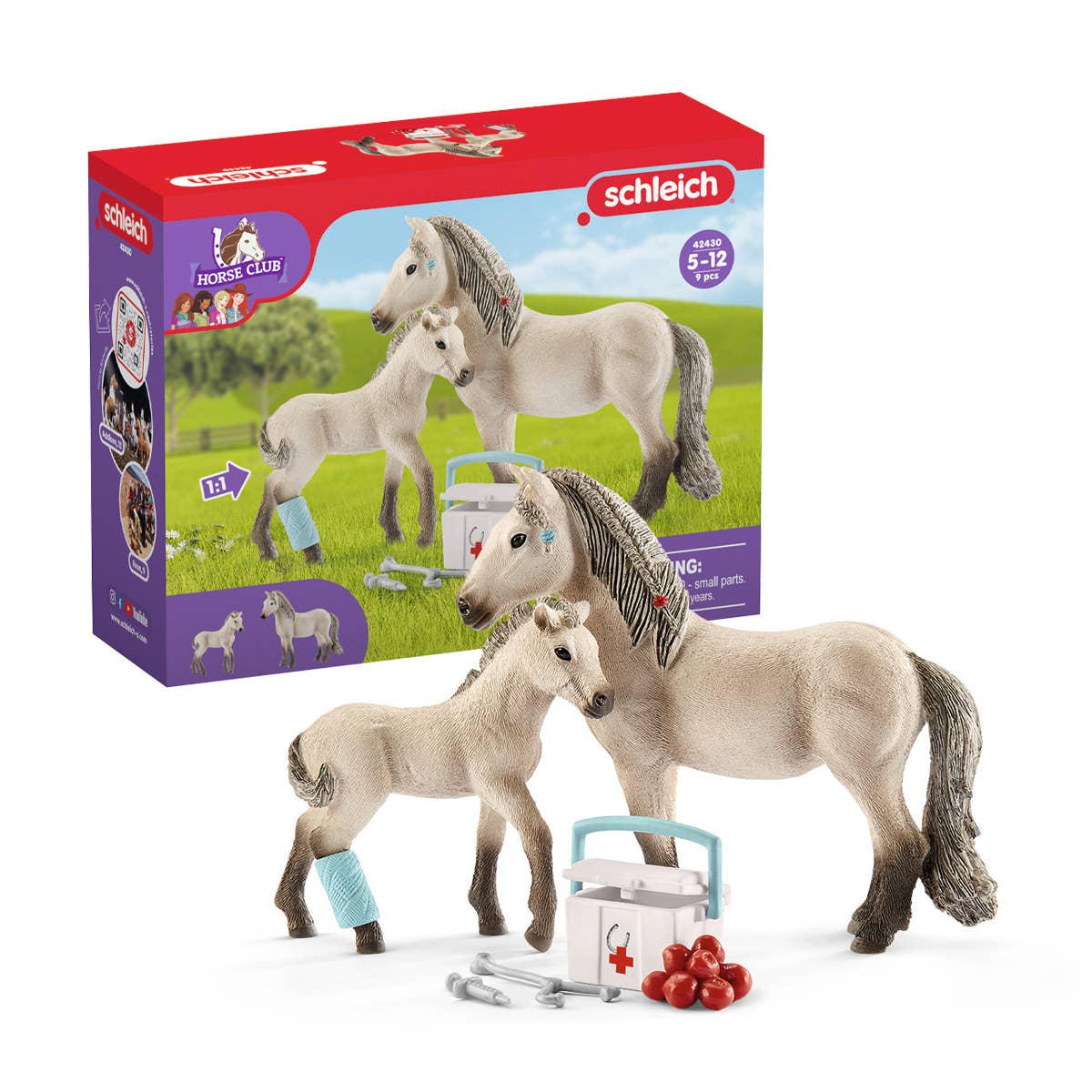 Horse Club Hannah’S First-Aid Kit Horse Toy Playset