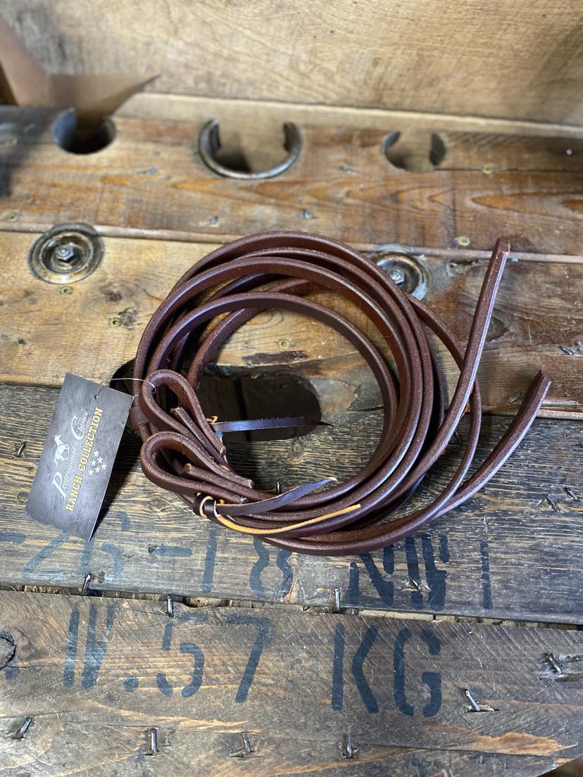 RH Split Rein Heavy Oil 5/8