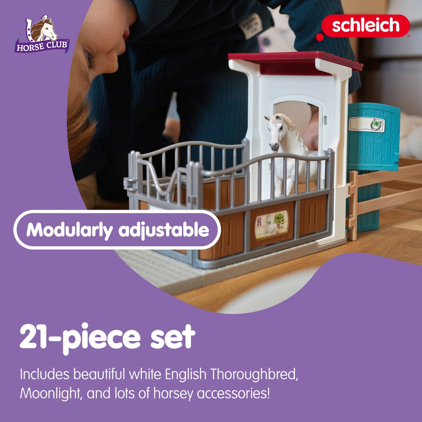 Horse Stall Extension Horse Toy Playset