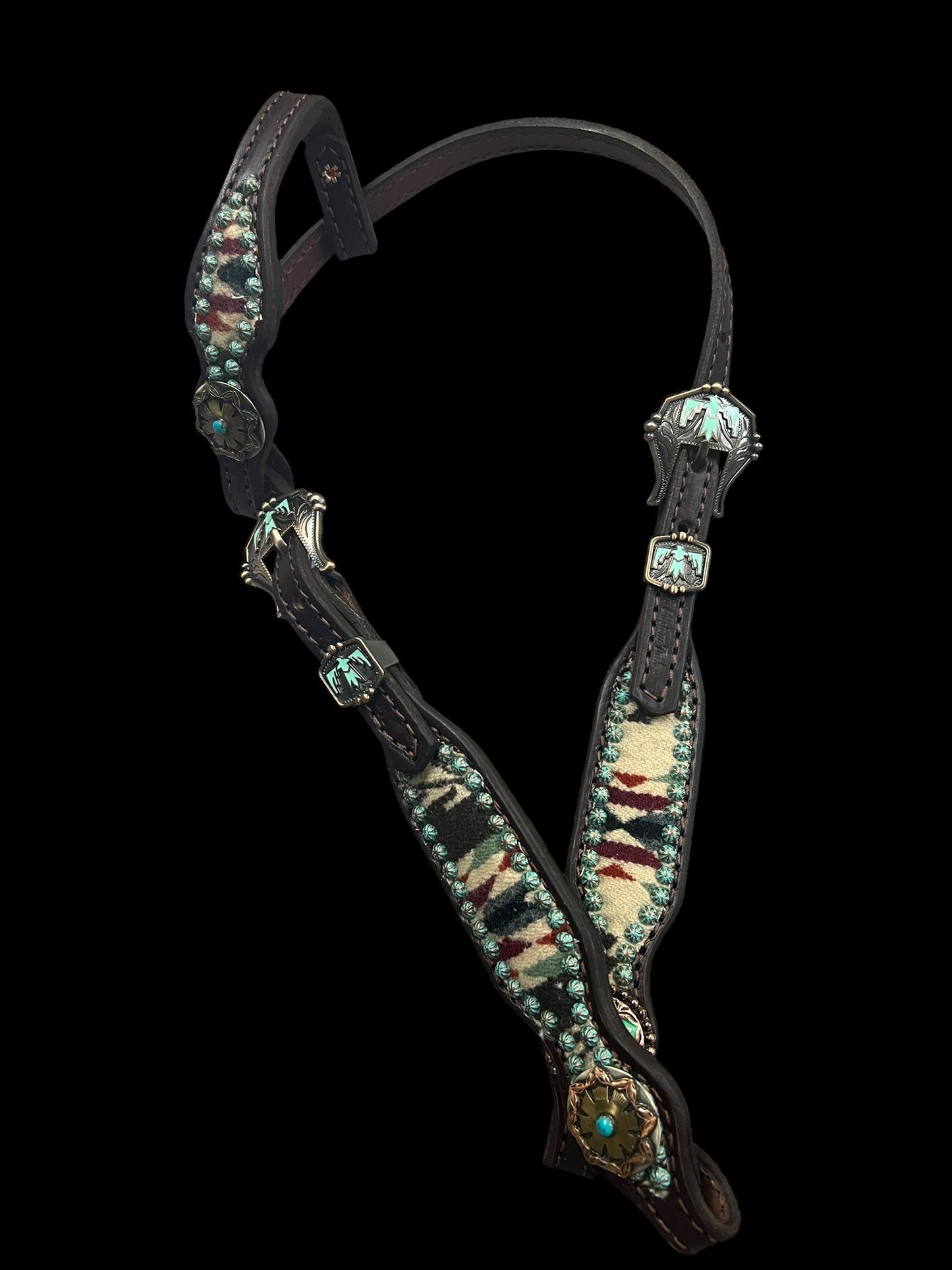 Spirit of the People Pendleton® on dark leather