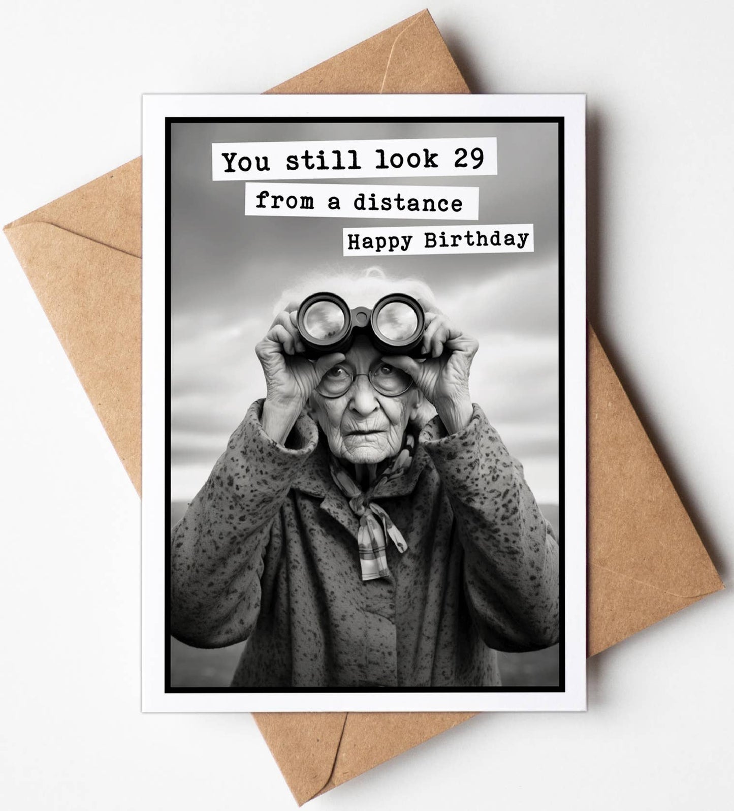 Funny Birthday Greeting Cards for Him, Her (Blank Inside