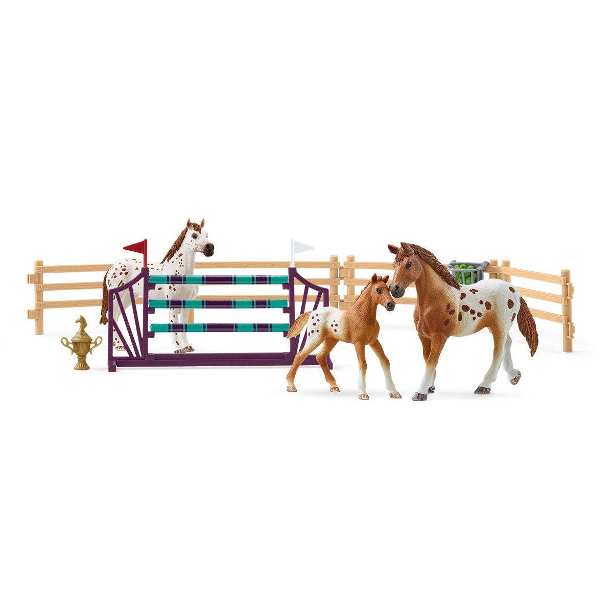 Horse Club Lisa’S Tournament Training Horse Toy Playset
