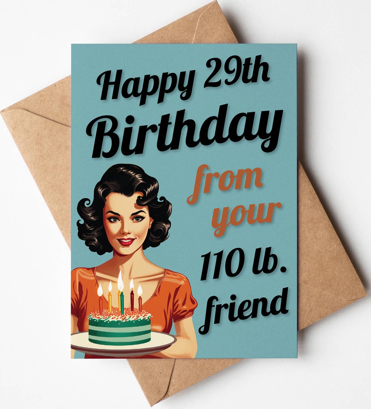 Funny Birthday Greeting Cards for Her, Friend