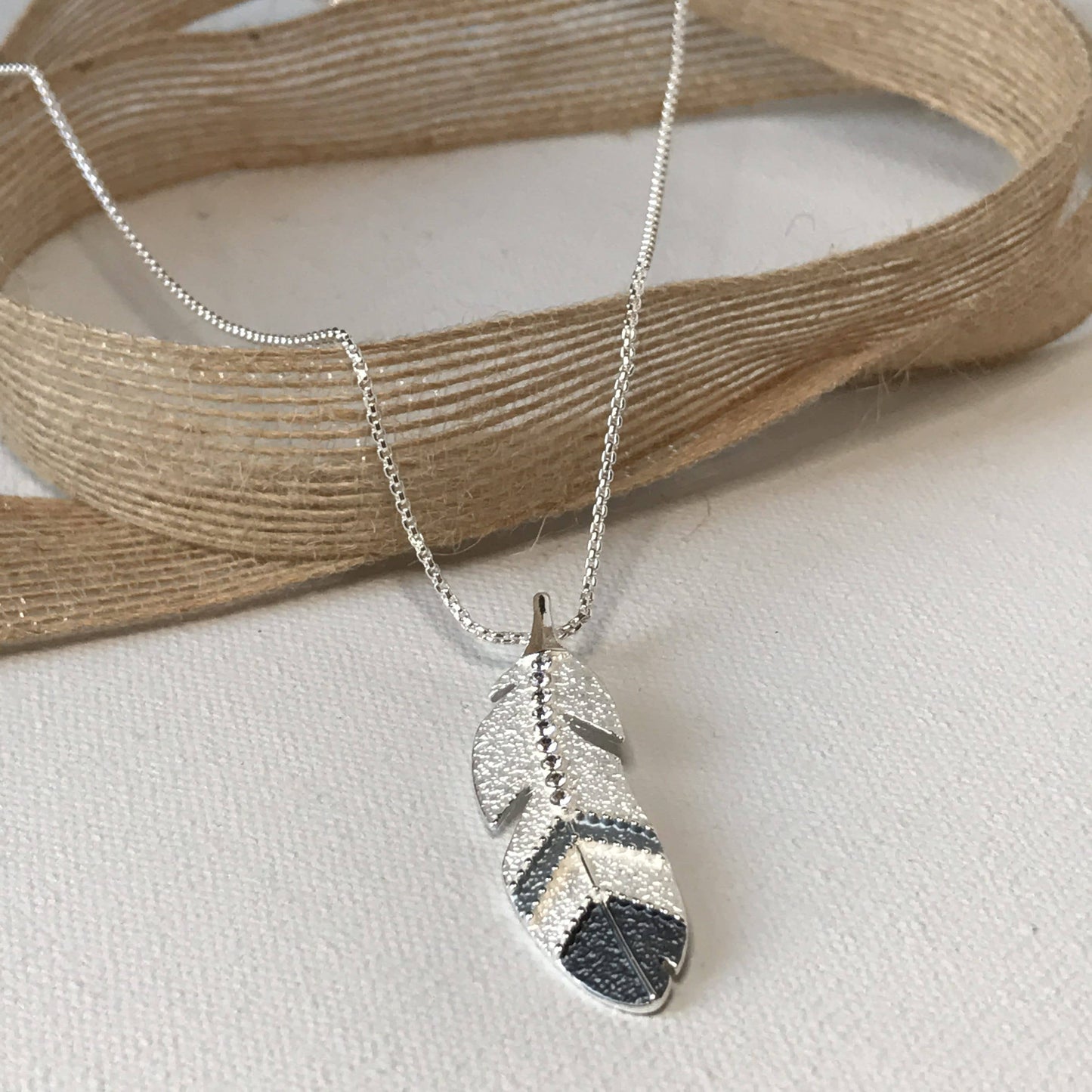 Eagle Feather Necklace / Petite