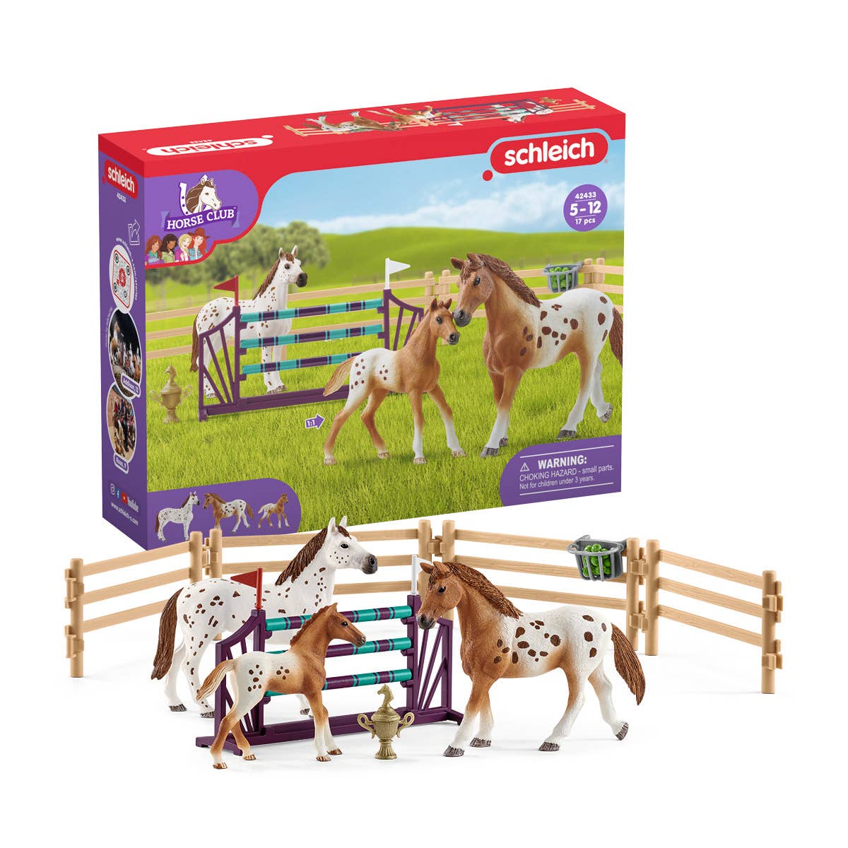 Horse Club Lisa’S Tournament Training Horse Toy Playset