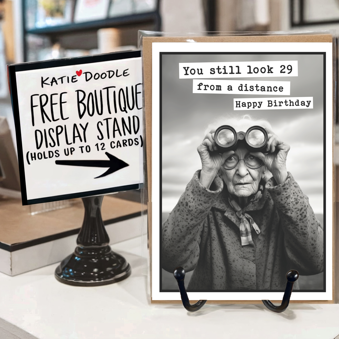 Funny Birthday Greeting Cards for Him, Her (Blank Inside