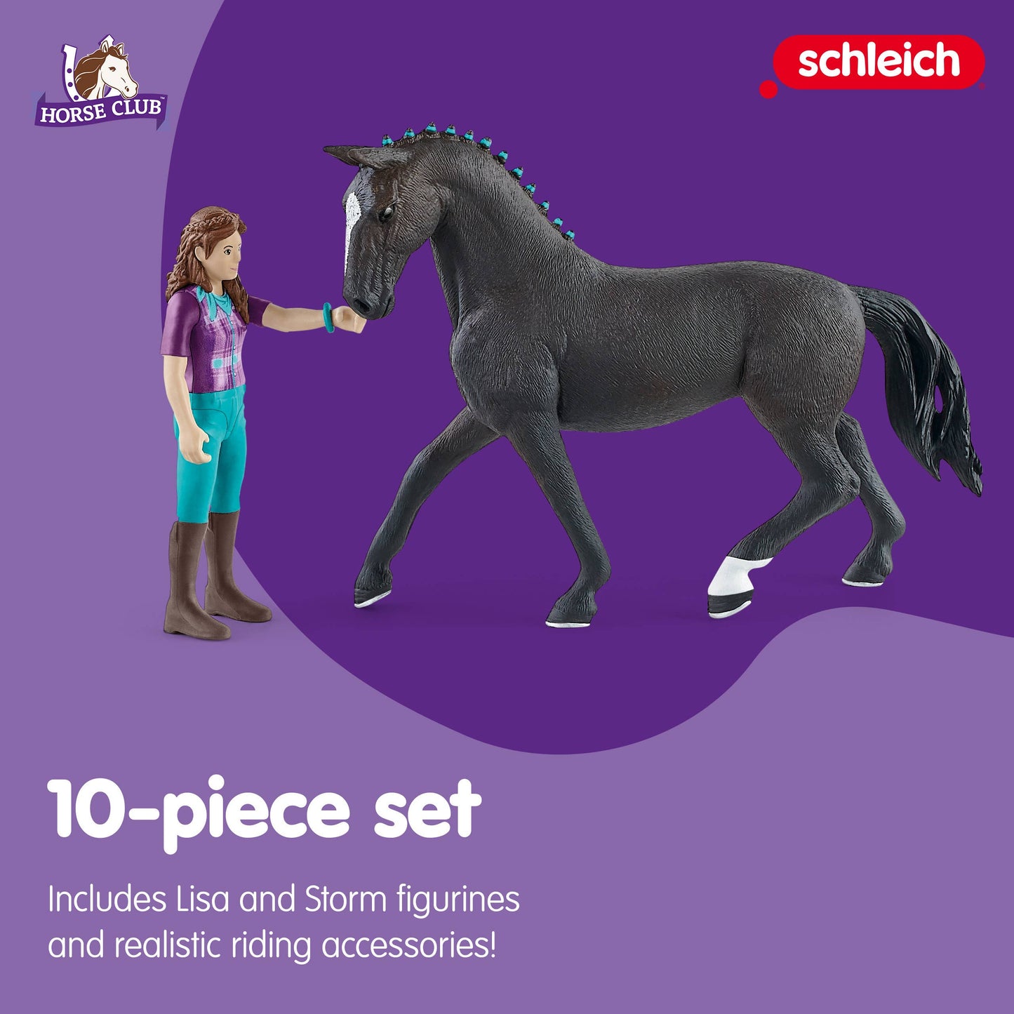 Horse Club Lisa & Storm Horse And Rider Set