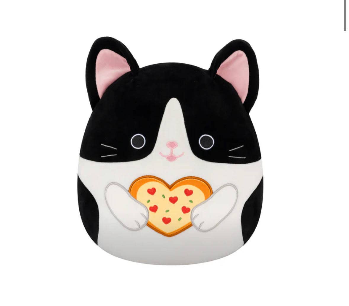 Squishmallow Plush Toy 5" Cicely Cat with Pizza