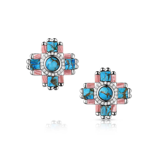 Turquoise Blush Earrings