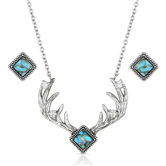 Rugged Beauty Turquoise Jewelry Set