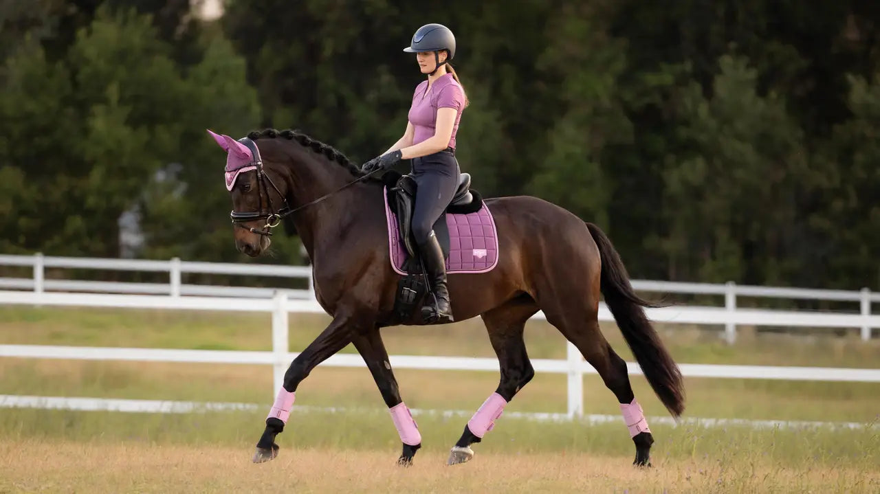 Loire Classic Dressage Square Large Mallow