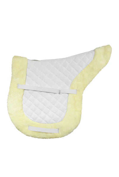 Sherpa Fleece Fully Lined Shaped Saddle Pad