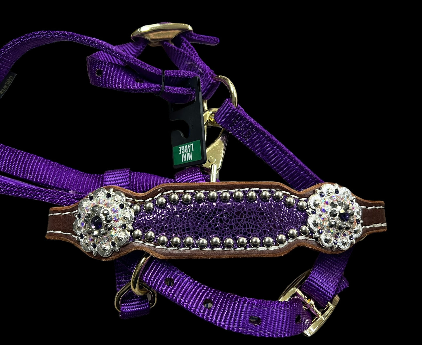 Mini Horse and Pony sized bling halters