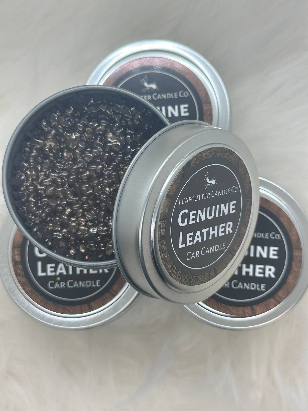 Car Candle: Leather & Lace