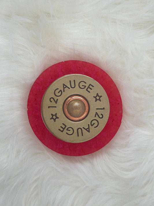 12 Gauge Graphic: Genuine Leather
