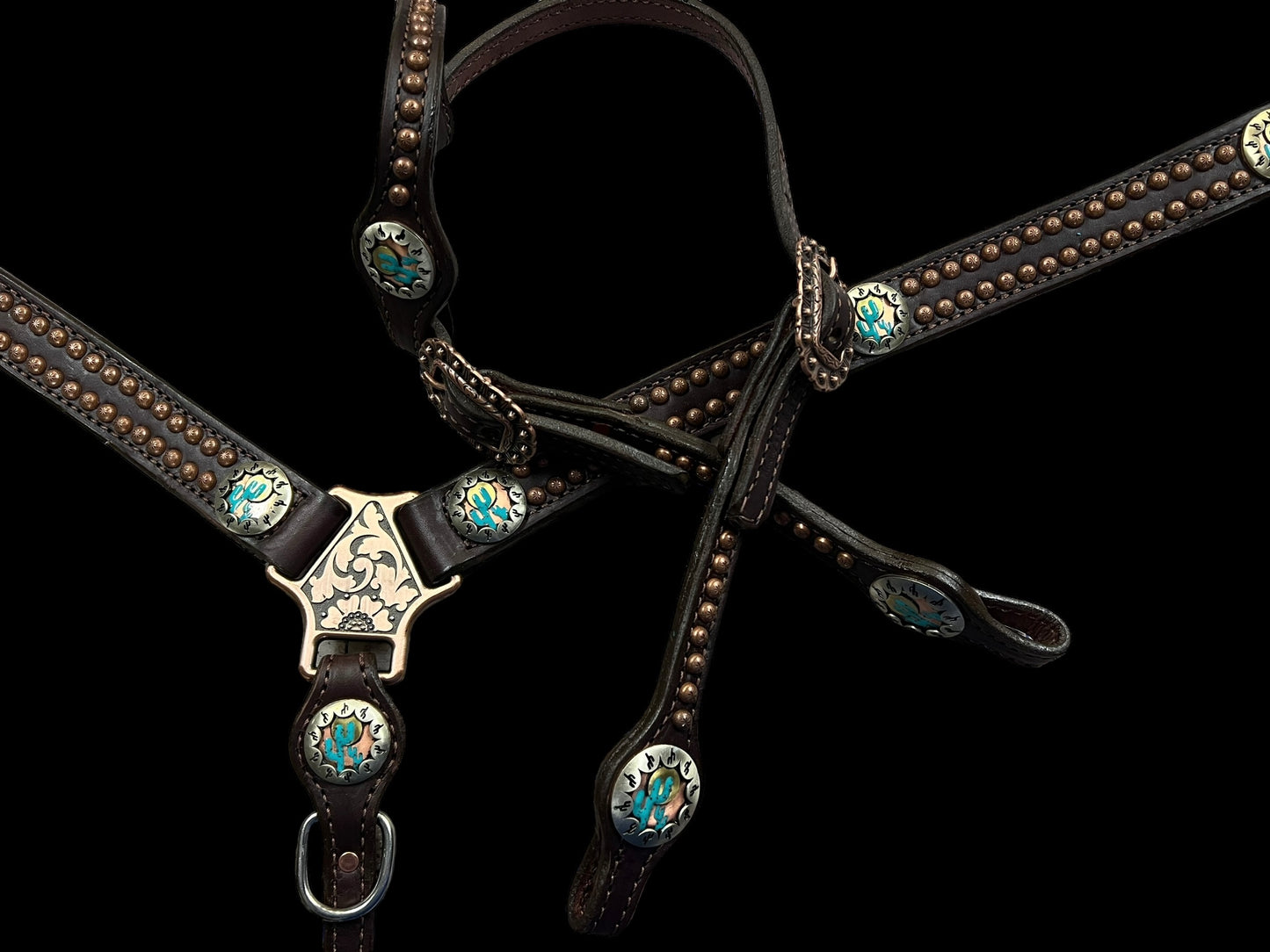 Simple tack set (spots and conchos)