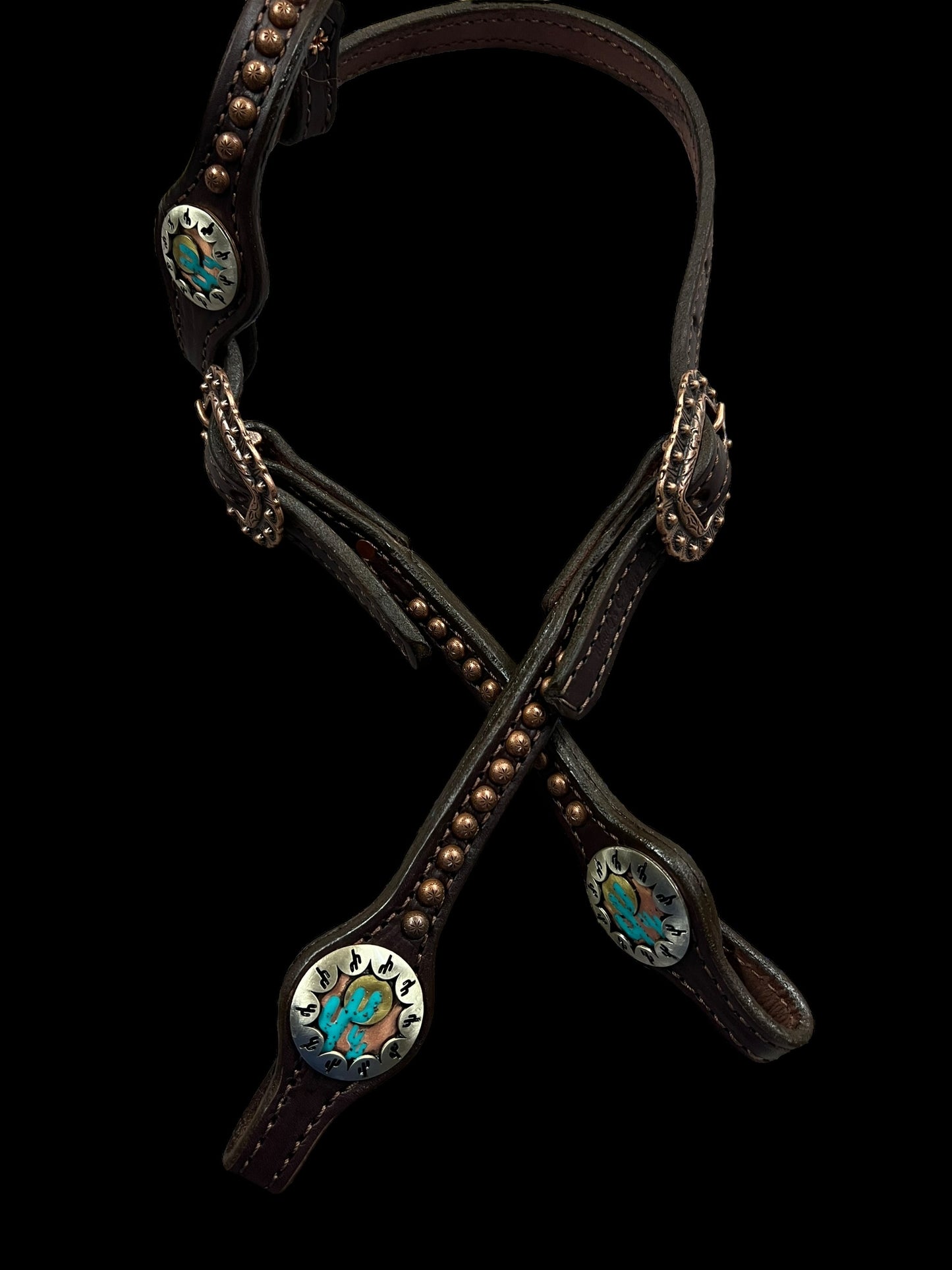 Simple tack set (spots and conchos)