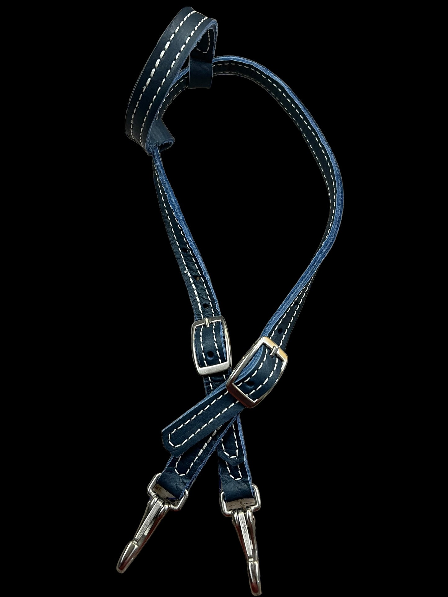 Soft leather quick change headstall