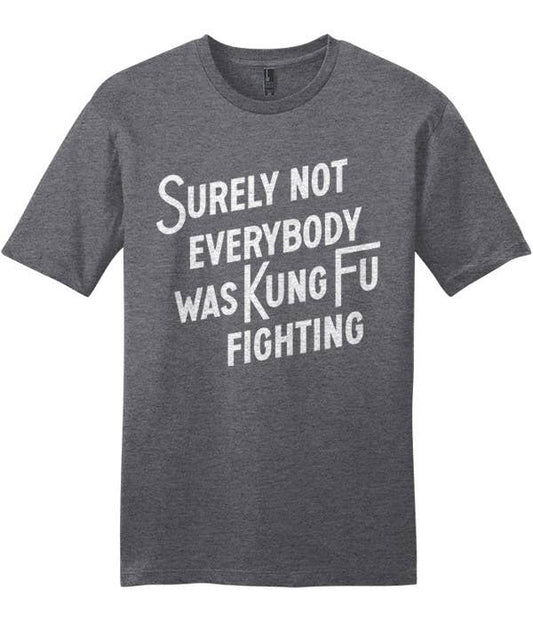 Kung Fu Fighting: Vintage Charcoal Unisex