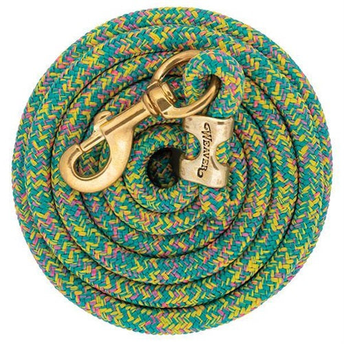 Poly Lead Rope with a Solid Brass 225 Snap  35-2100