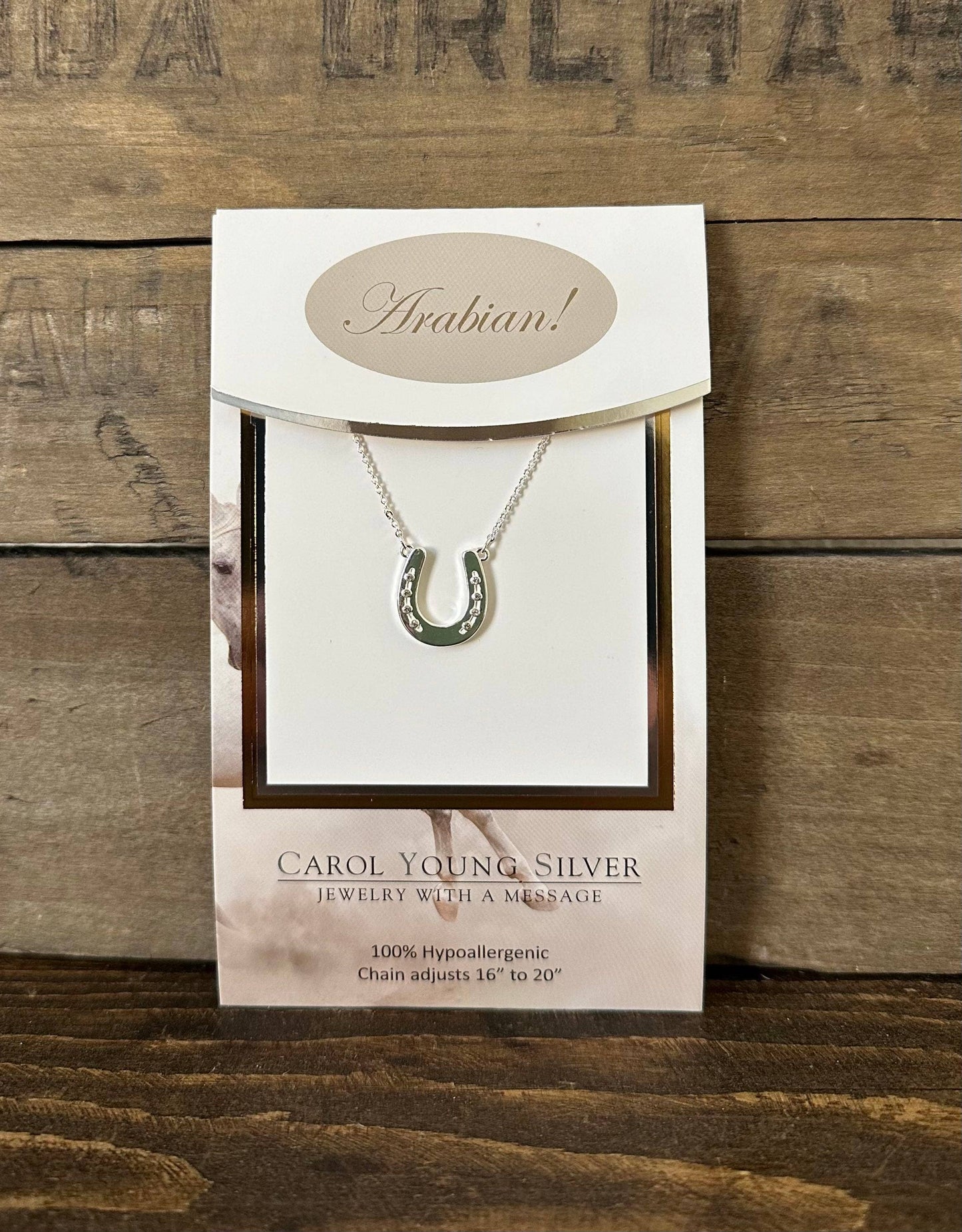 Petite Single Horseshoe/ Necklace