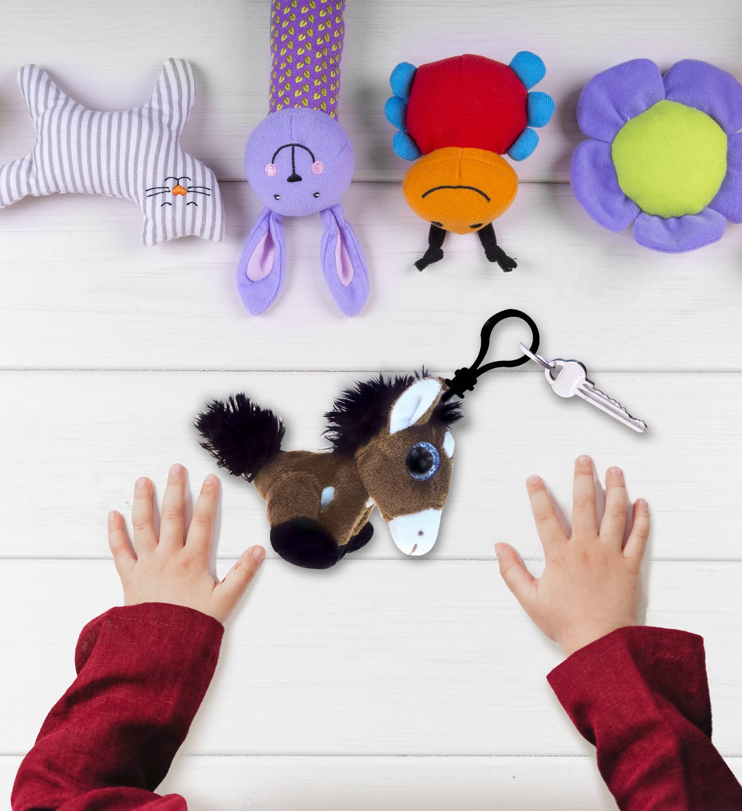 Big Eye Keychain - Horse