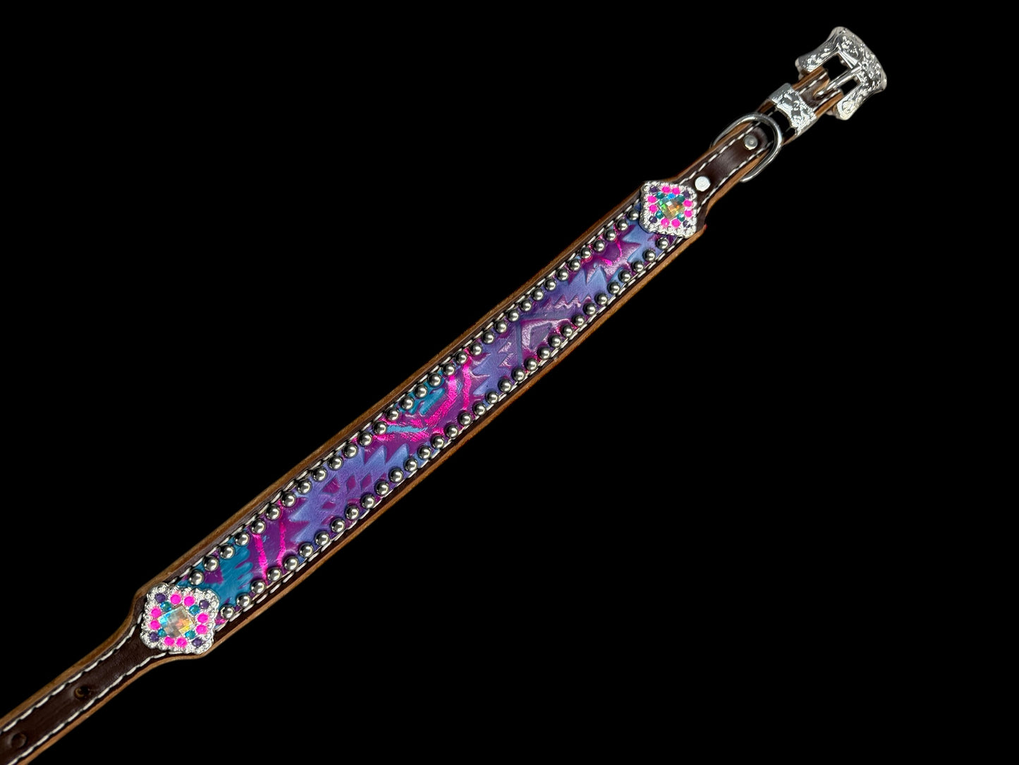 Rio Aztec on medium leather