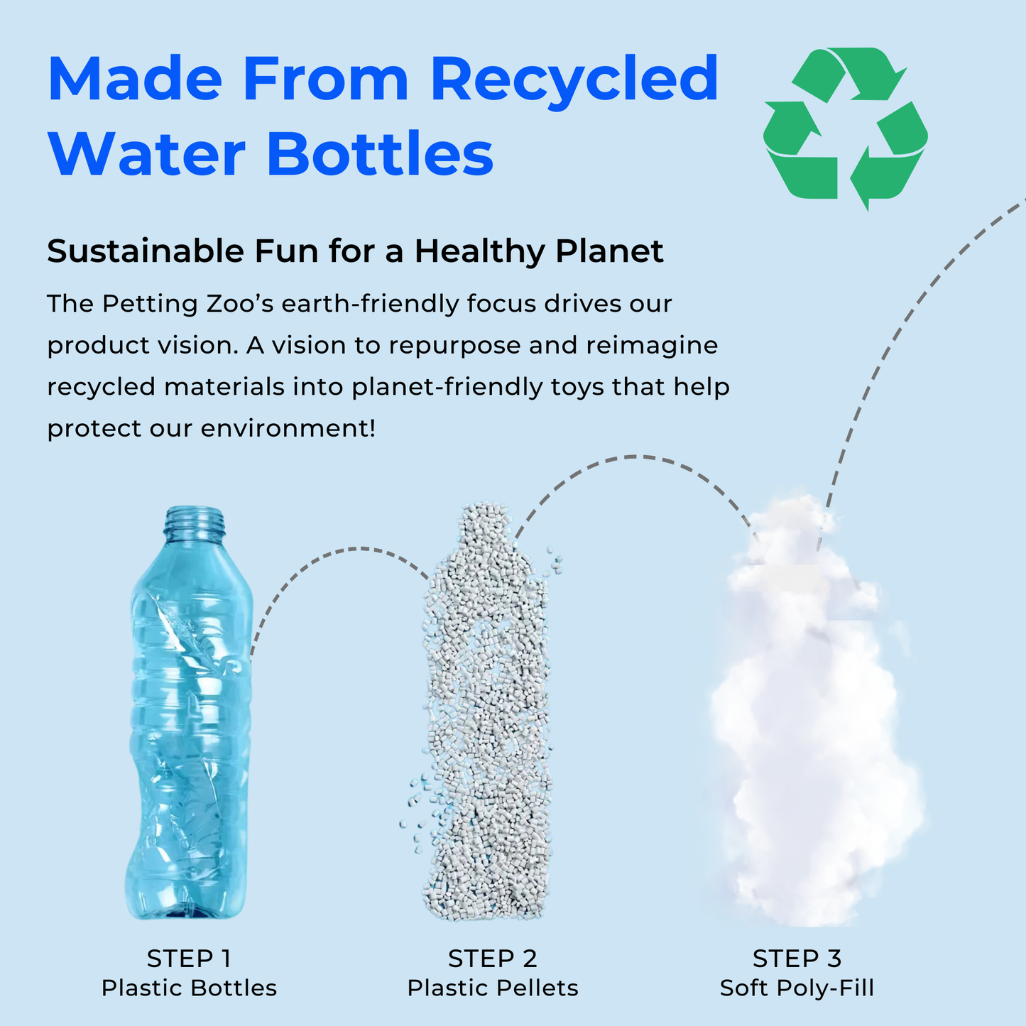 8" Lollyplush Longhorn Cow w/ 14" Rainbow Lollipop