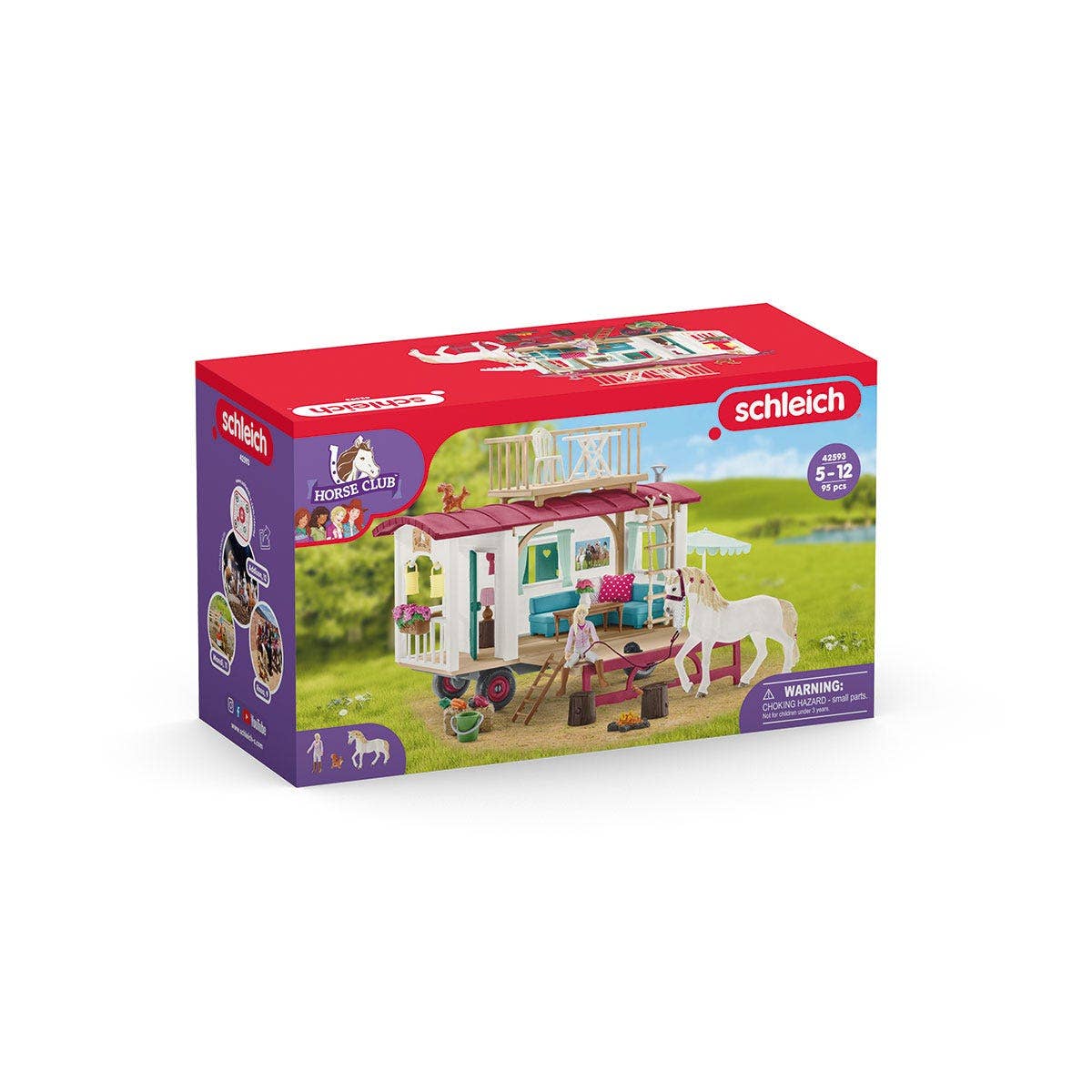 Caravan  Horse Toy Playset