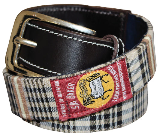 BAKER LADIES CLASSIC PLAID BELT