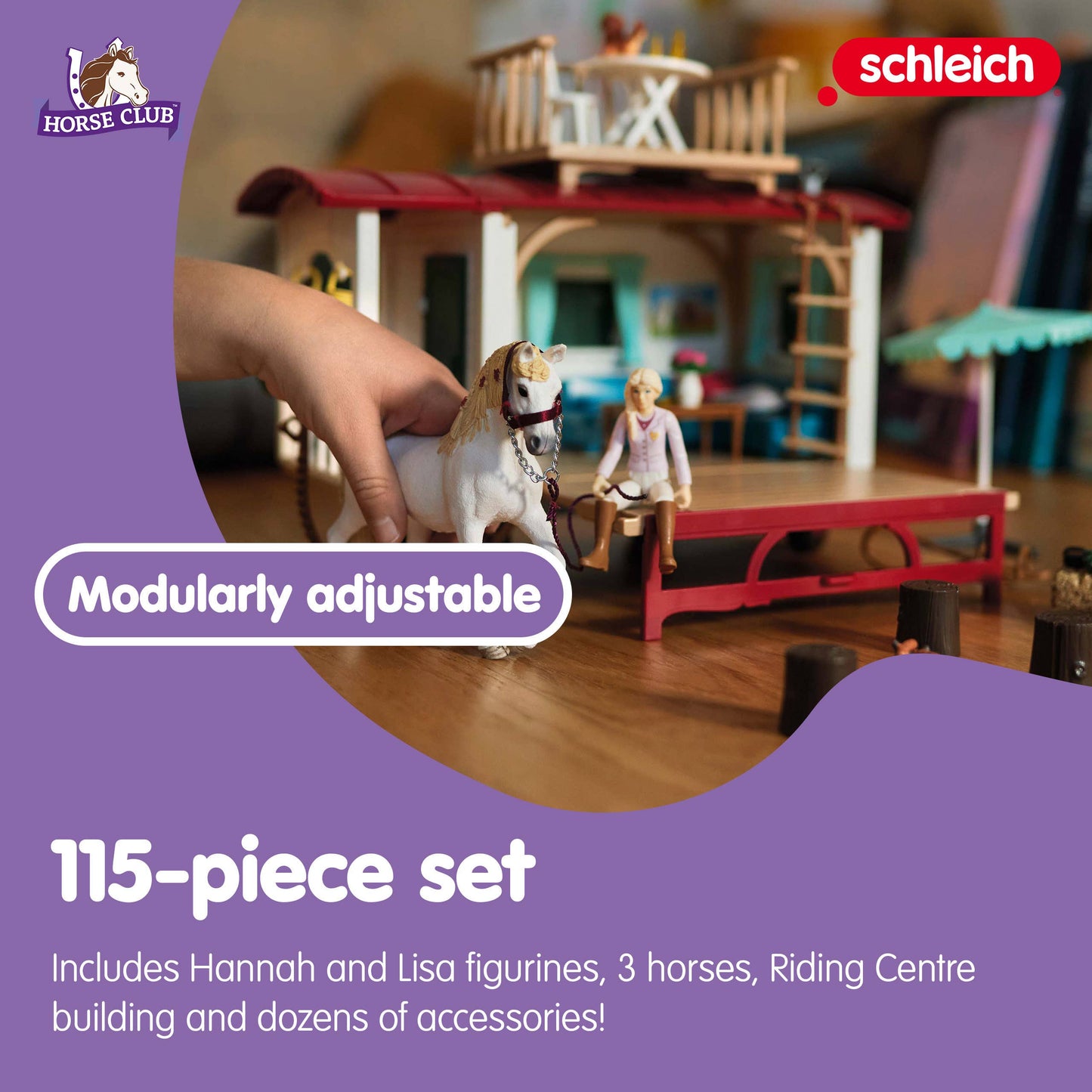 Caravan  Horse Toy Playset
