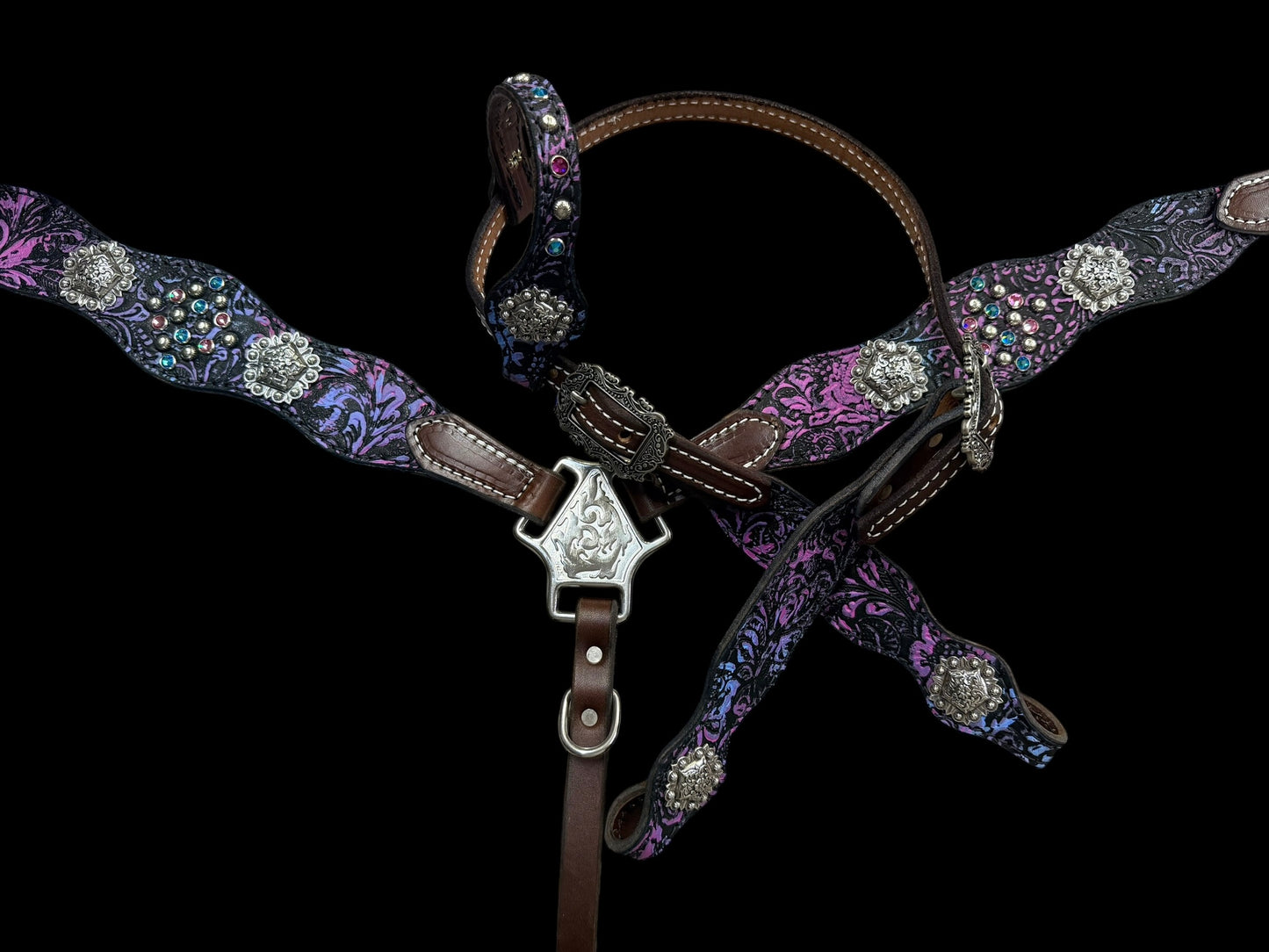 Limited Edition hand painted floral set