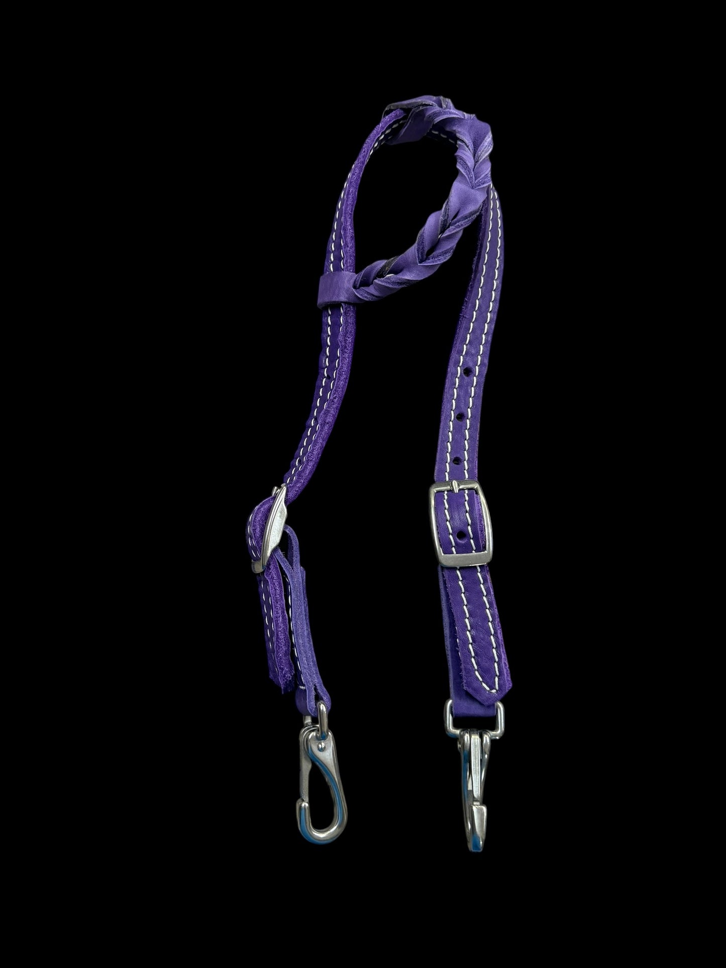 Super Soft leather quick change headstall