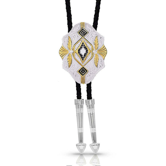 Southwest Scalloped Bolo Tie