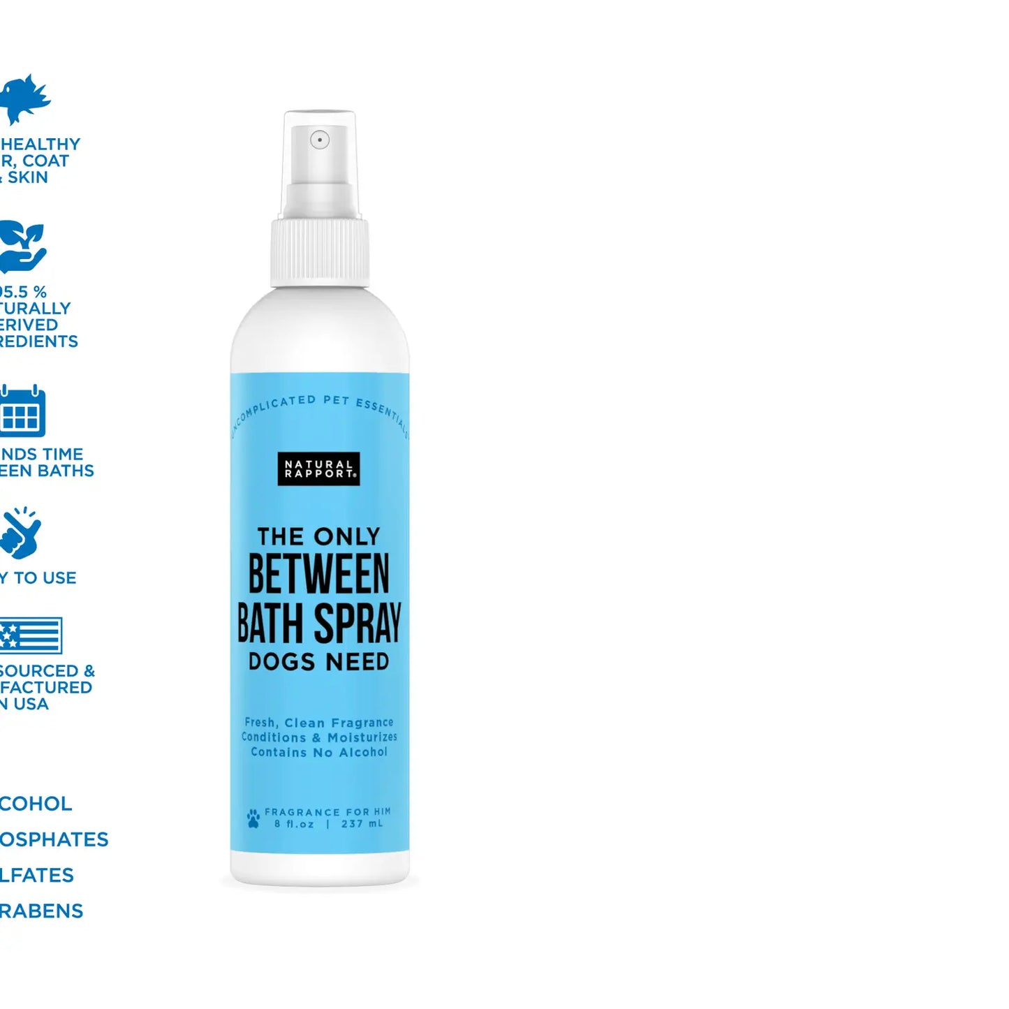 The Only Between Bath Spray Dogs Need - Male Scent