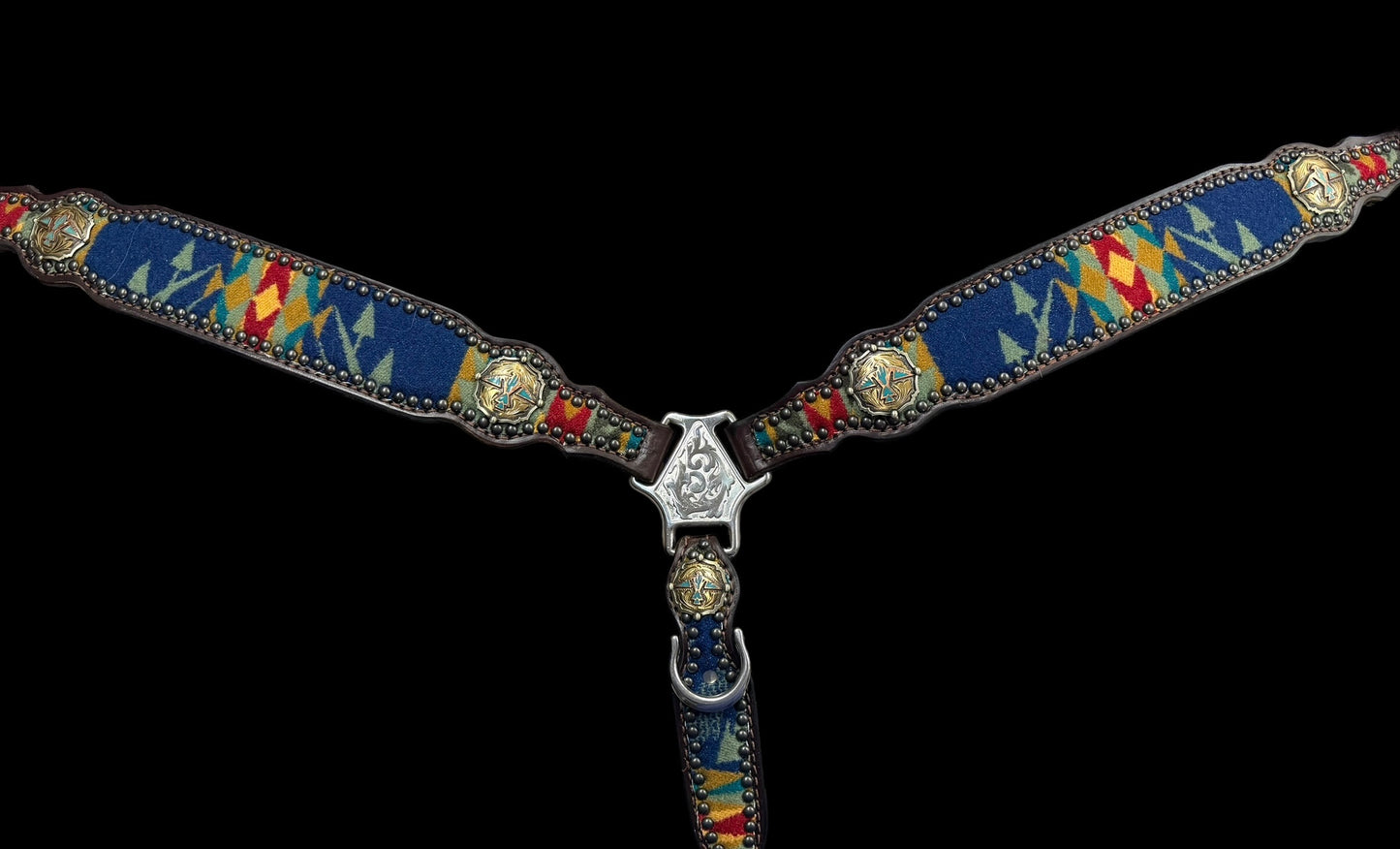 Echo Peak Sage Pendleton® on dark leather