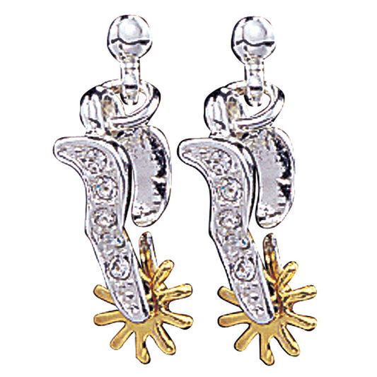 Sparkling Spurs Drop Earrings