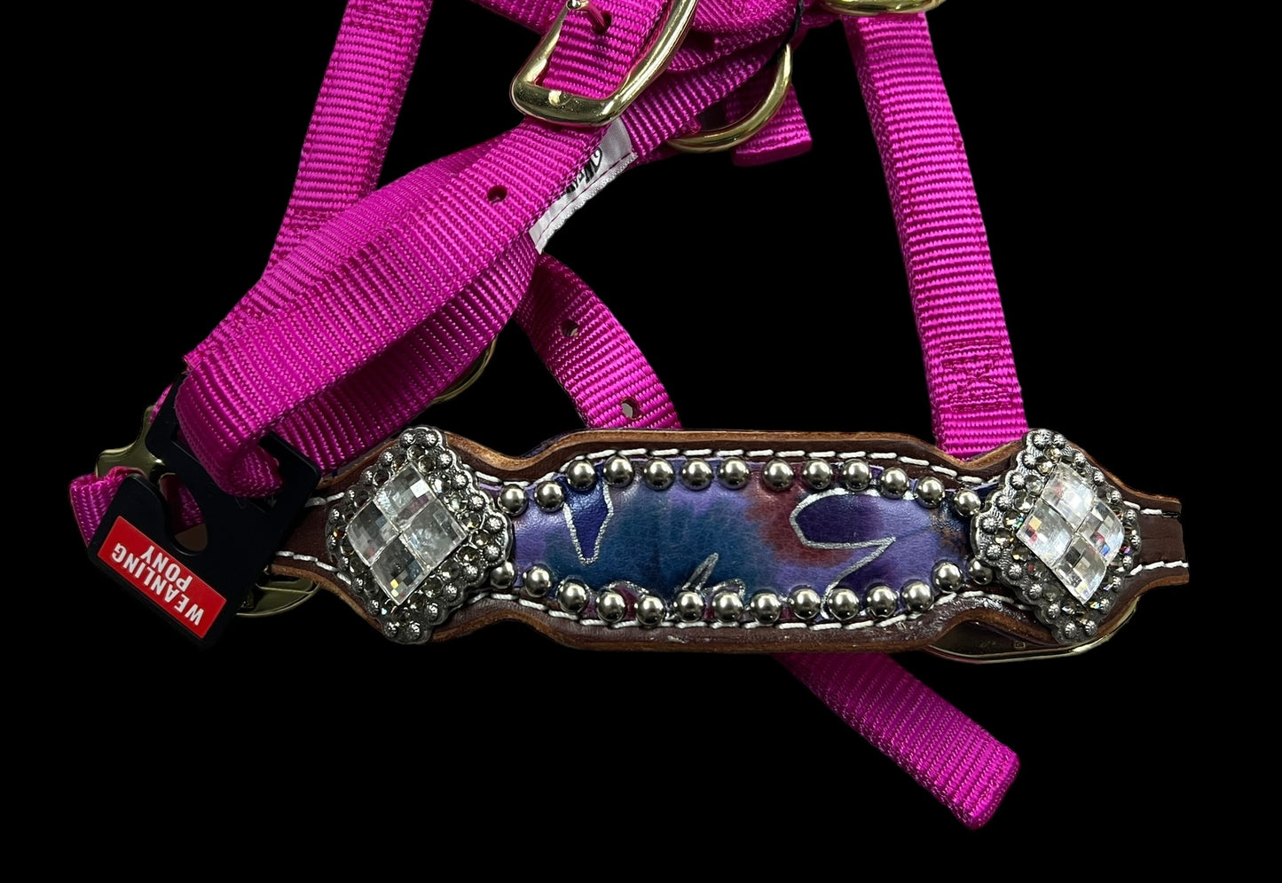 Mini Horse and Pony sized bling halters