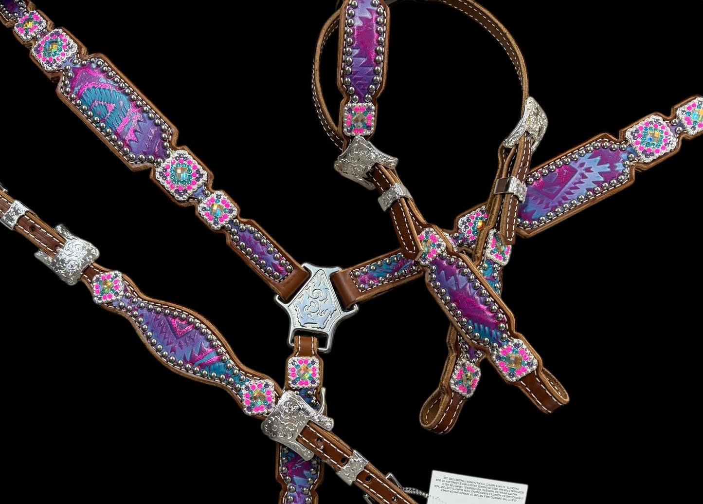 Rio Aztec on medium leather