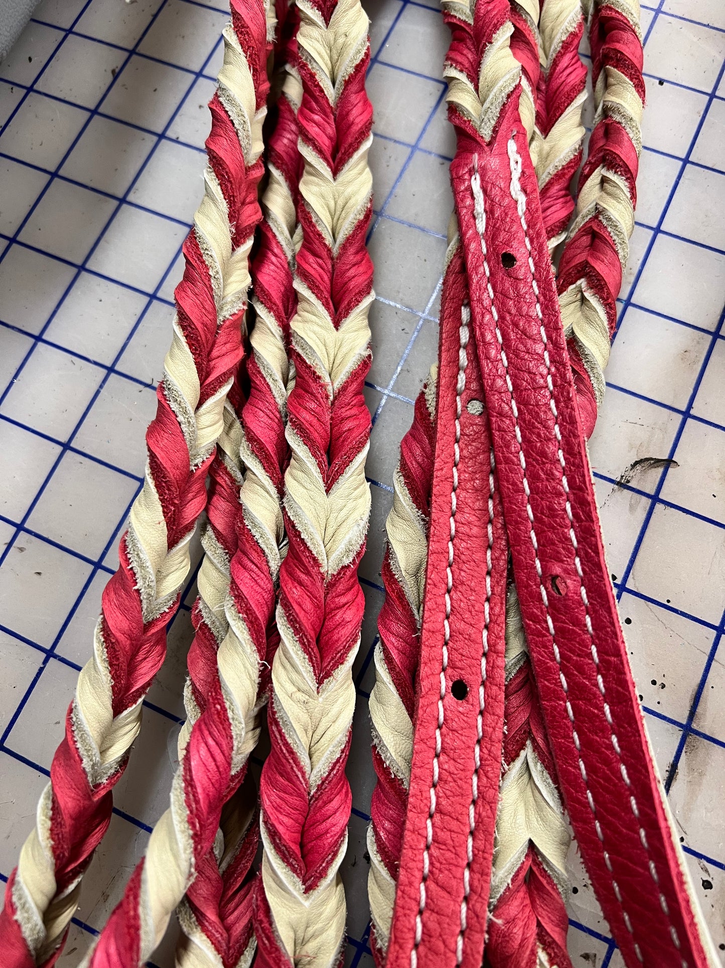 Super soft leather reins