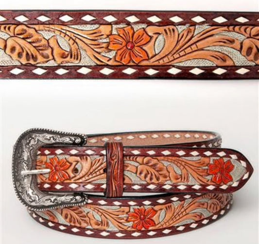 American Darling Genuine Leather Belt LC-ADBLF120A