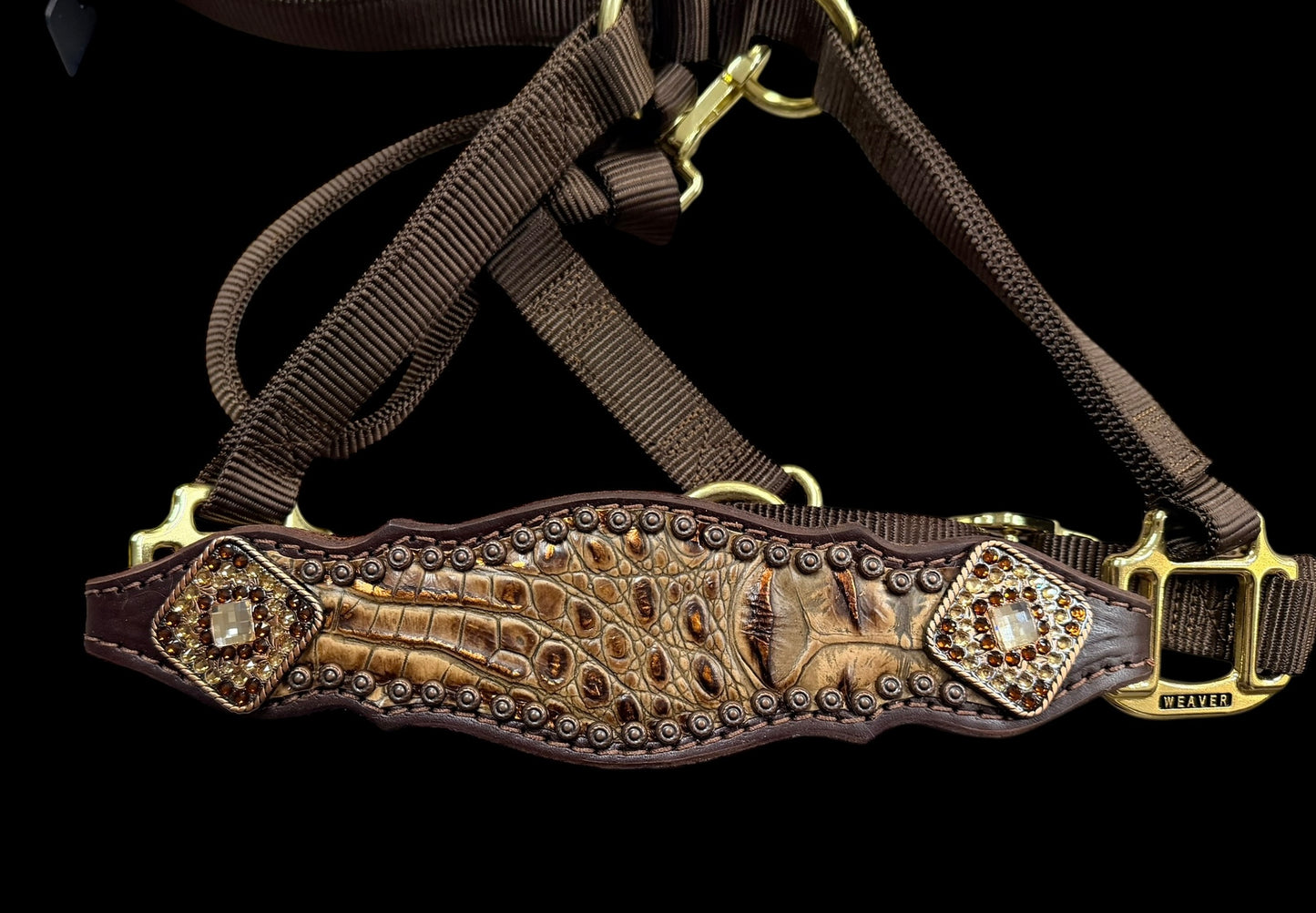 Cheetah on medium leather
