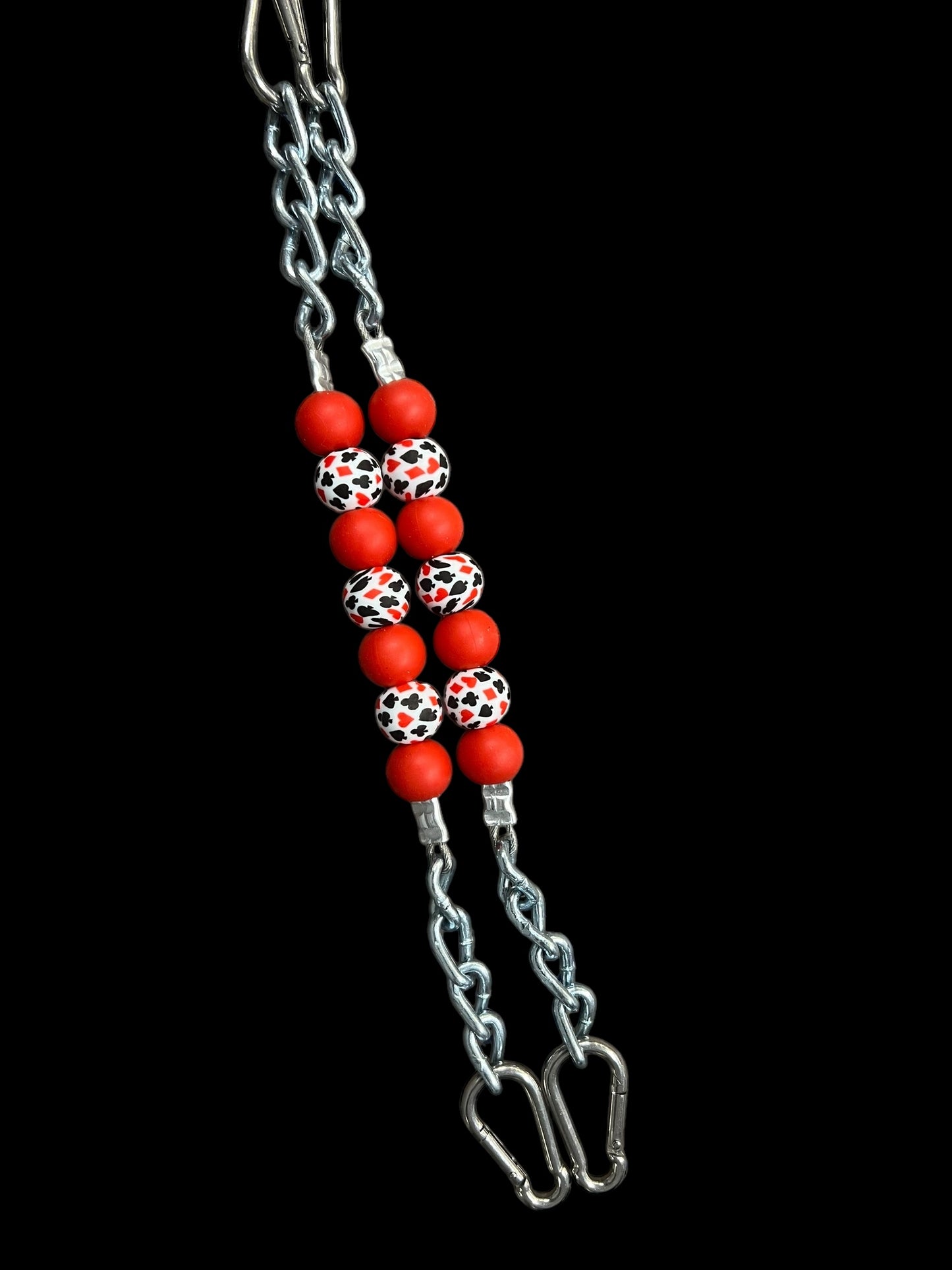 Silicone Beaded Curb Strap