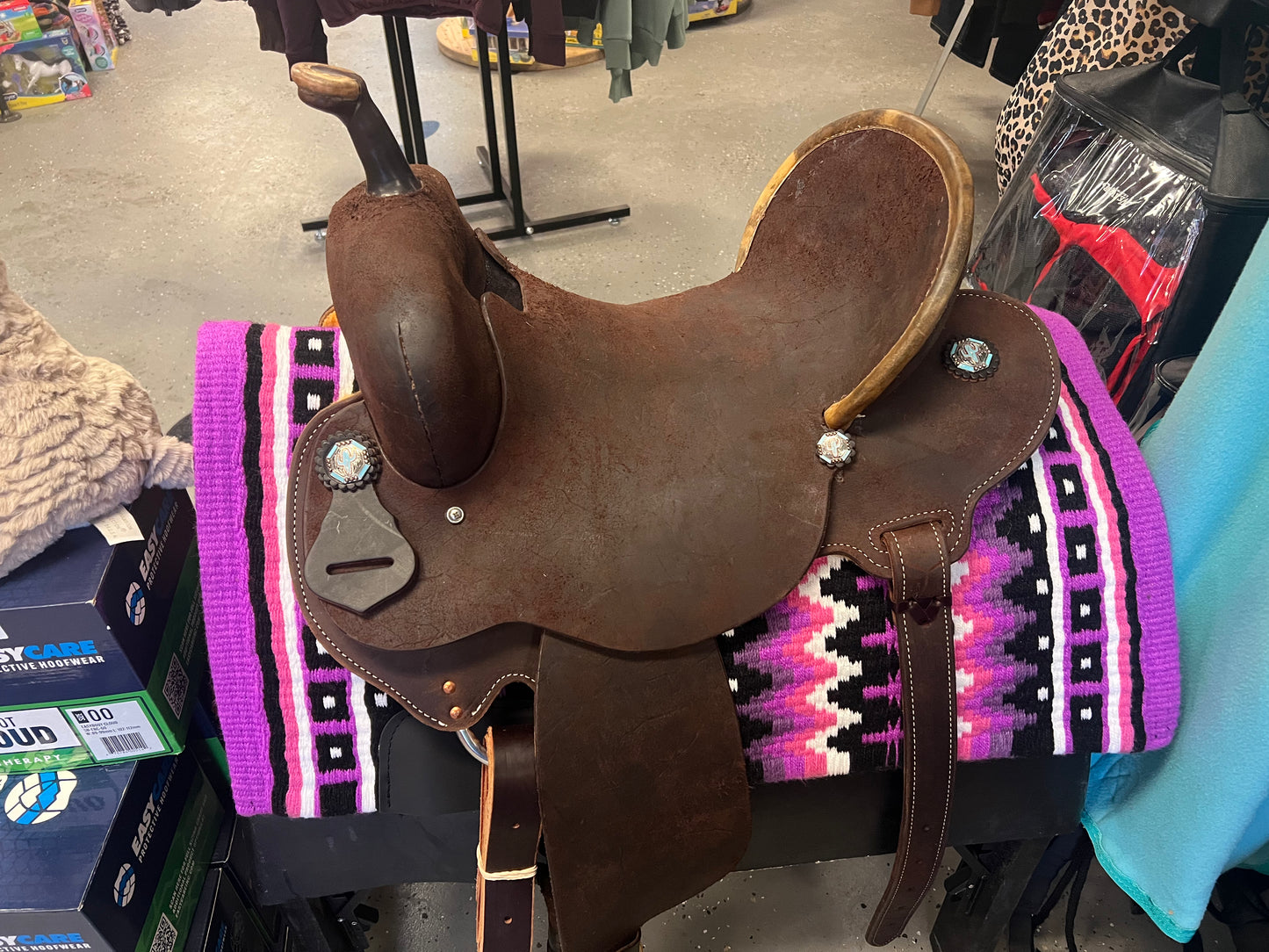 Circle L Spinal Relief Saddle Rough Out