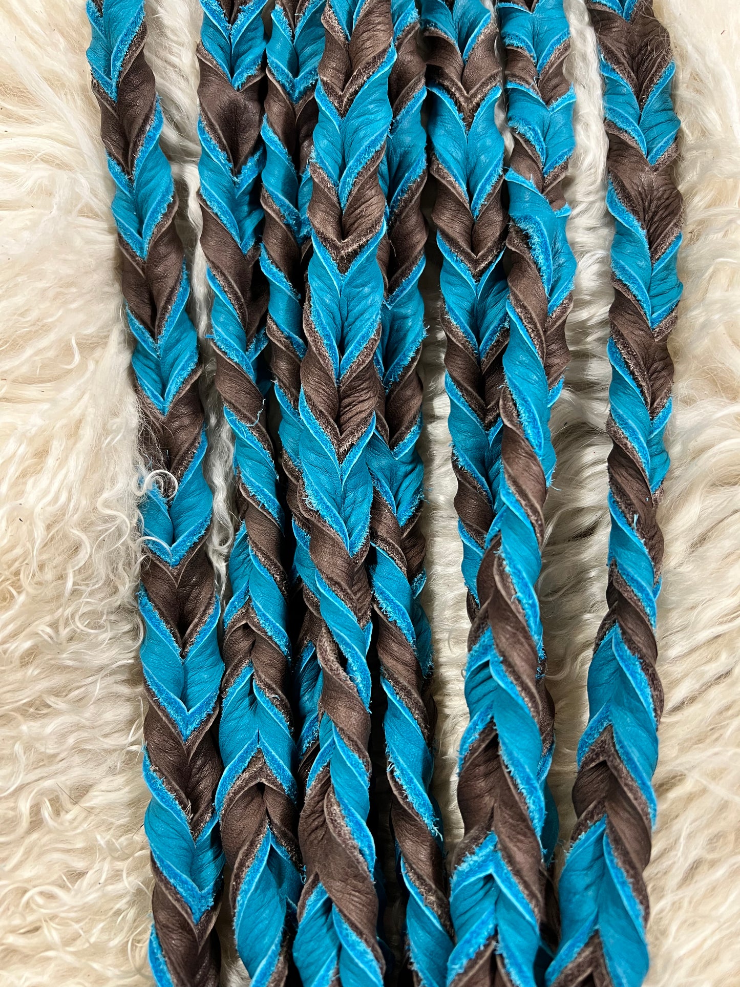 Super soft leather reins